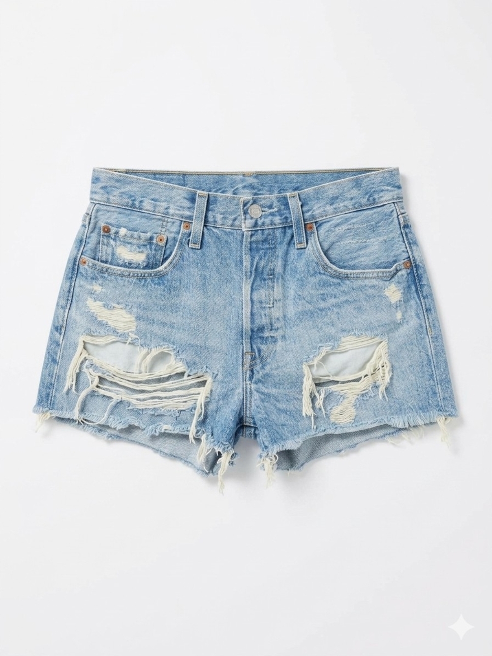 Levi's Premium 501 Distressed Cutoff Shorts